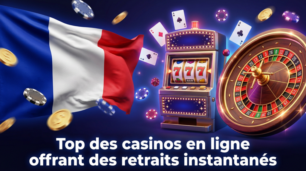 Les meilleurs casinos en ligne avec retraits rapides disponibles pour les joueurs français